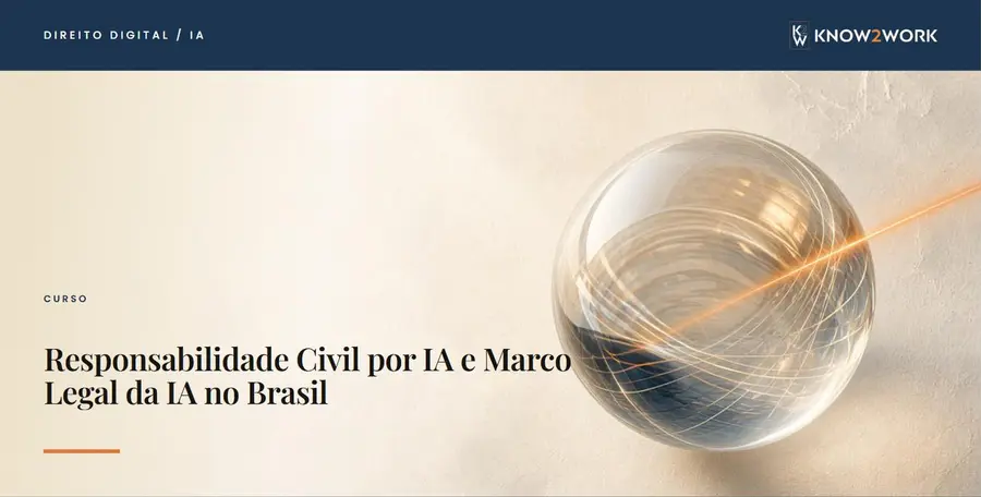 Capa do curso Responsabilidade Civil por IA