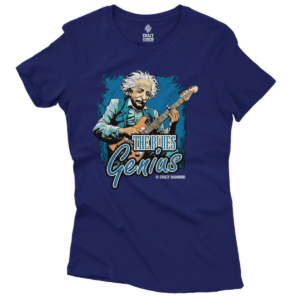 Camiseta Einstein Blues Genius feminina